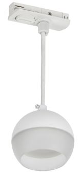 LIGHTING Светильник 4119 декоративный трековый подвесной под лампу GX53 белый IEK LT-UCB0-4119-GX53-1-K01 IEK