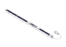 Блок распределения питания Uniprom. управляемый. 0U. 400В. 3Ф. 16A. 36xC13 6xC19. 3м кабель. IEC309 UP8981 Systeme Electric