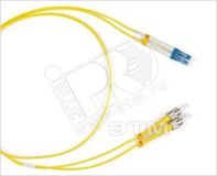 Патч-корд волоконно-оптический (шнур) SM 9/125 (OS2) ST/APC-LC/APC duple LSZH 1 м 28329 Hyperline