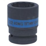 Головка торцевая ударная двенадцатигранная 3/4', 32 мм 653032M King Tony