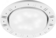 Светильник ДВО-15w GX53 без лампы белый 29717 FERON