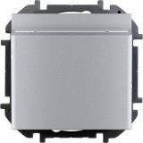Выключатель для гостиничных номеров INSPIRIA алюминий 673802 Daccord/Legrand