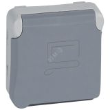 Plexo Розетка 2К+З SCHUKO с блокировкой 069553 Legrand