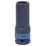 Головка торцевая ударная глубокая шестигранная 1/2', 17 мм 443517M King Tony