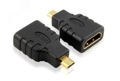 Адаптер-переходник Micro HDMI 19M AM на 19F, золотые разъемы 1000542607 Greenconnect