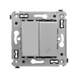 Avanti Диммер кнопочный в стену для LED ламп, , Закаленная сталь 4404343 DKC