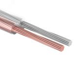 Кабель акустический 2х0.75 мм прозрачный SILICON. мини-бухта 10 м, 01-6304-10 REXANT