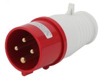 Вилка переносная 014 3Р+РЕ 16А 380В IP44          V-16-3P-PE-IP44 Б0032850 ЭРА