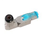 Коннектор полевого монтажа (Tool Less) 8P8C CAT 6A экранированный RN6ARJ45FP DKC