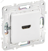 SKANDY Розетка HDMI SK-H01W арктический белый IEK SK-H10-K01 IEK