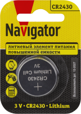 Батарейка NBT-CR2430-BP1 29264 Navigator Group