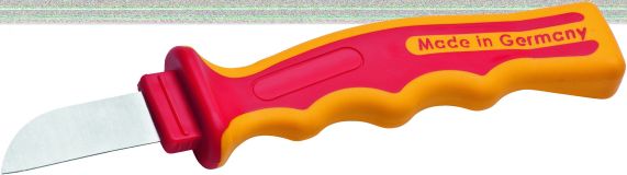 Нож для снятия изоляции VDE 1000В 50х205 мм, рукоятка SoftGripp 2040K NWS