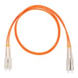 Шнур оптический коммутационный (патч-корд), SC-SC, дуплекс (duplex) OM2, нг(А)-HF, оранжевый, 1,5 м DR-221152 Datarex