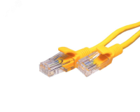 Патч-корд U/UTP Cat.5e 4x2х26AWG (7x0.16mm) Cu PVC желтый 2м 10-0123 SUPRLAN
