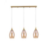 Светильник Подвесной Arte Lamp BARRY A7951SP-3GO 3*E14 Металл Янтарный A7951SP-3GO Arte Lamp