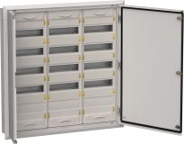 TITAN 5 Корпус металлический ЩРв-180 (3х60) 880х885х130мм IP31 серый (две двери) TI5-50-V-3X060-31-7035 IEK