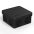 Коробка распределительная для прямого монтажа двухкомпонентная безгалогенная (HF) черная 80х80х40 (132шт/кор) 60-0210-9005 Промрукав