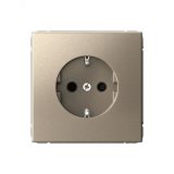 ARTGALLERY розетка с заземлением со шторками, 16А, механизм, шампань GAL000545 Systeme Electric