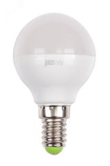 Лампа светодиодная LED 9w E14 4000K шар Jazzway 5019096 JazzWay