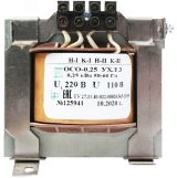 ОСО-0,25 УХЛ3 220/42, IP00, трансформатор ET561124 Электротехник