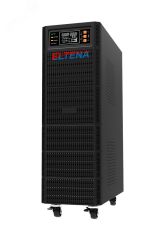 Источник бесперебойного питания Monolith B10000, Tower, Оn-line, 10000 Ва/10000Вт, фаза 1/1,  встроенные акб 20х9Ач, RS-232, USB, слот для SNMP-карт / «сухих» контактов EN-M-B10000 ELTENA