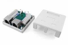 Розетка компьютерная RJ-45(8P8C) кат 6 экранированная 430237 Hyperline