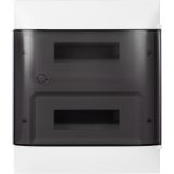 Practibox S Пластиковый щиток Навесной (ЩРн-П) 2X12 Дымчатая дверь 135612 Legrand