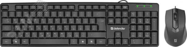 Комплект клавиатуры + мышь Dakota C-270, черный 45270 Defender