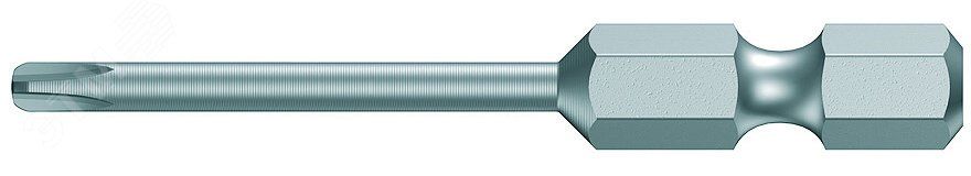 Бита 851/4 R PH вязкая твердость удлиненный узкий стержень для саморезов для гипсокартона хвостовик 1/4 E 6.3 PH 2 x 152 мм WE-160896 Wera
