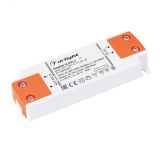 Блок питания ARV-SP-24015-FLAT-B (24V, 0.63A, 15W) (IP20 Пластик, 5 лет) 029376(1) Arlight