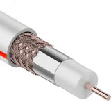 Кабель коаксиальный PROconnect SAT 50 M, Cu/Al/Cu, 64%,75 Ом,бухта 100 м,белый 01-2401-6 REXANT