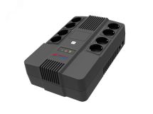 Источник бесперебойного питания Smart Station QX850, line-interactive, 850 Ва/480Вт, фаза 1/1, (9Ач, 4+4 евророзетки, USB) EN-SSQX850 ELTENA