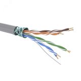Витая пара CAT 5e F/UTP нг(A)-LSLTx бухта 305м серый RN5EFUA03GY DKC