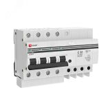Дифференциальный автомат АД-4 32А/ 30мА (хар. C, AC, электронный, защита 270В) 6кА PROxima DA4-6-32-30-pro EKF