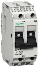 Выключатель автоматический для защиты электродвигателей 2п 2A GB2DB07 Schneider Electric