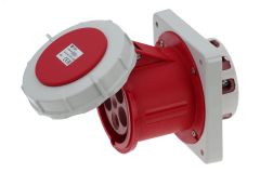 Розетка встраиваемая 125A/400V/3P+N+E/IP67, фланец 130x130 00-00032498 INPIN