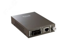 Медиаконвертер 1хRJ45 10/100 Мб/с, 1хSC 100 Мб/с, для кабеля до 2 км 106125 D-Link