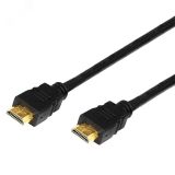 Кабель HDMI - HDMI 1.4,  5м., черный GOLD 17-6206 REXANT