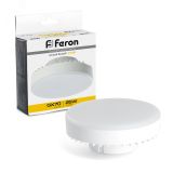 Лампа светодиодная LED 25вт GX70 теплый таблетка 38268 FERON