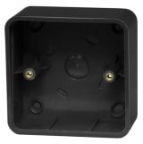 Адаптер пластиковый для накладного монтажа, черный smkd0753 Smartec