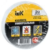 Изолента ПВХ белая 15мм 20м UIZ-13-10-K01 IEK
