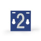 Табличка номера фидера ''2'', 65х60х1.5 мм PEM241.2 ENSTO/ЭНЕРВИК