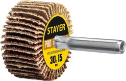 Круг шлифовальный d 30 x 15 мм P80 36606-080 STAYER