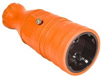 OMEGA Розетка переносная РБп14-1-0м IP20 оранжевая OM-KR20-16-20-P1-00-K09 IEK