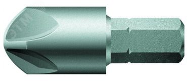 Бита 871/1 Z TORQ-SET Mplus вязкая твердость повышенный крутящий момент хвостовик 1/4 C 6.3 5/16 x 32 мм WE-066635 Wera