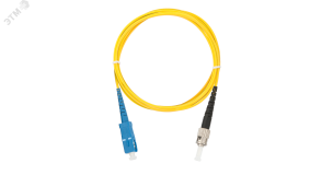 Шнур оптический переходной SM 9/125 OS2 SC/UPC-ST/UPC одинарный LSZH 2мм ЭКО30489 NIKOMAX