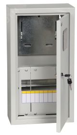 TITAN Корпус металлический ЩУРн-1/9 (470х260х145) IP31 MKM22-N-09-31-ZO IEK