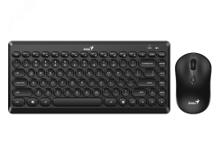 Комплект клавиатура + мышь беспроводной LuxeMate Q8000, черный 31340013402 Genius