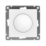 Светорегулятор (Диммер) UNIVersal серия Афина, с/у, 3А, 220В, 500Вт, механизм, белый (еврослот) A0101 UNIVersal