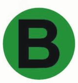Наклейка 'B'd=20мм PROxima an-2-9-1 EKF
